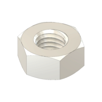 M16H-0 MODULAR SOLUTIONS ZINC PLATED FASTENER<br>M16 HEX NUT